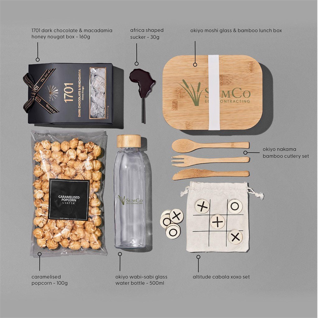 Yatta Deluxe Delicacies Hamper - Luxury Snack Experience - Brand your company Logo! Get a quote - Promo Lingo