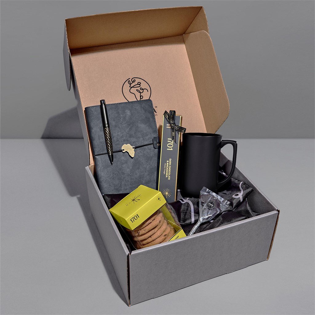 Yatta Elite Emporium Hamper: Luxury Gifts and Treats - Brand your company Logo! Get a quote - Promo Lingo