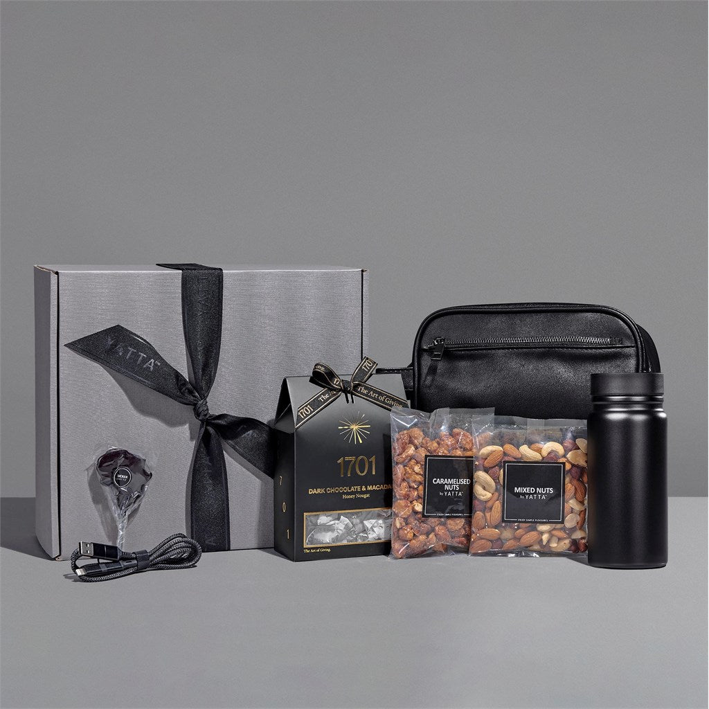 Yatta Gentlemans Gear Hamper: Style Meets Functionality - Brand your company Logo! Get a quote - Promo Lingo