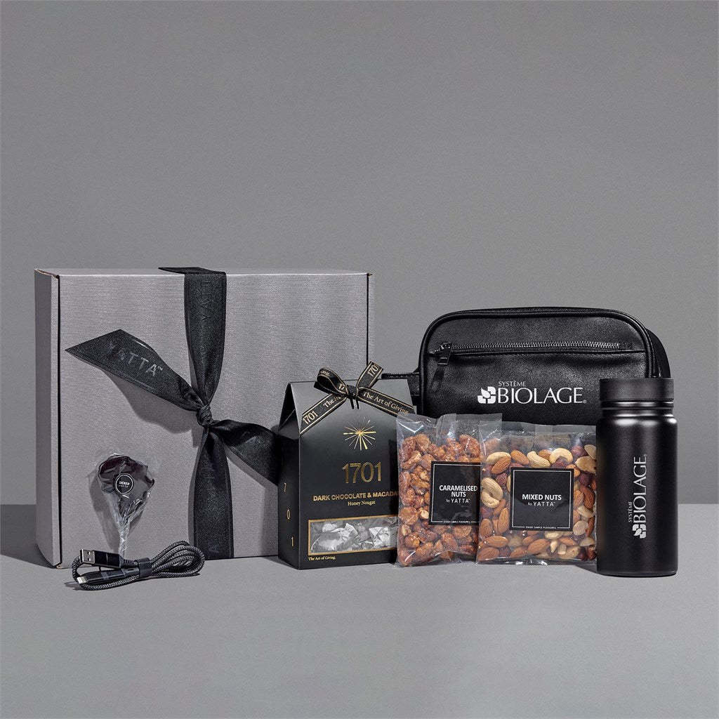 Yatta Gentlemans Gear Hamper: Style Meets Functionality - Brand your company Logo! Get a quote - Promo Lingo