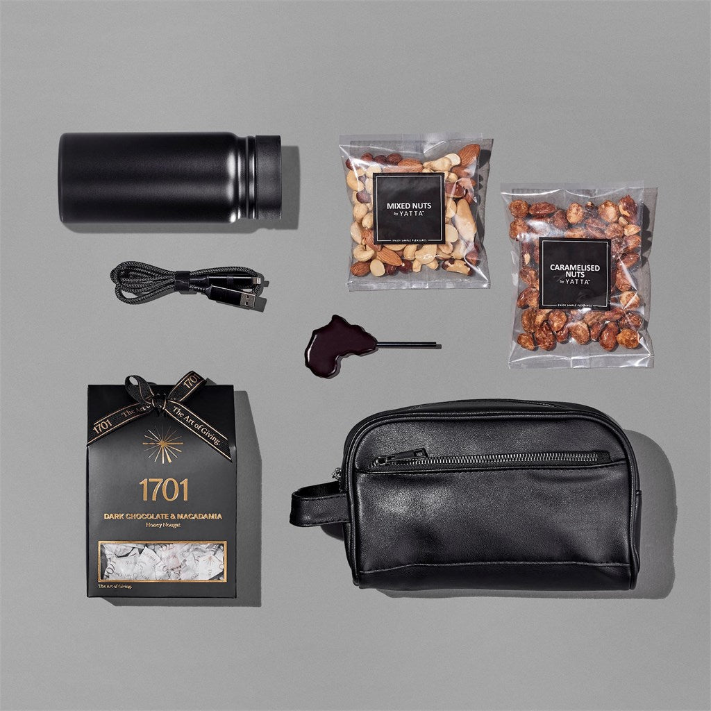 Yatta Gentlemans Gear Hamper: Style Meets Functionality - Brand your company Logo! Get a quote - Promo Lingo
