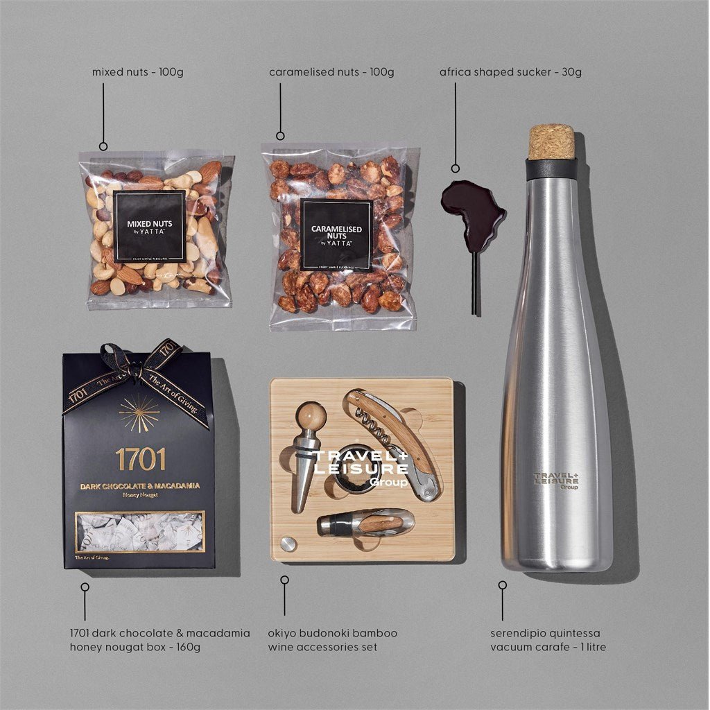 Yatta Gourmet Goodies Hamper: Elegance in Every Bite - Brand your company Logo! Get a quote - Promo Lingo