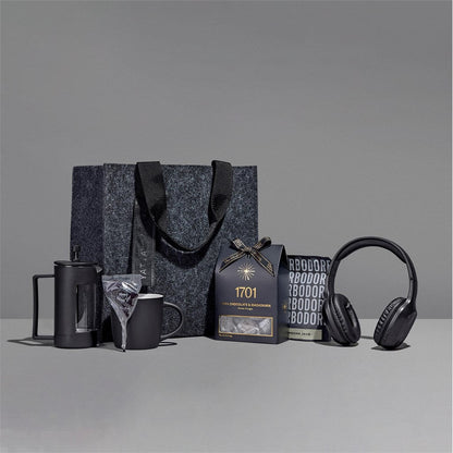 Yatta Hampin Hot Hamper: Luxury Coffee Experience Unleashed - Brand your company Logo! Get a quote - Promo Lingo