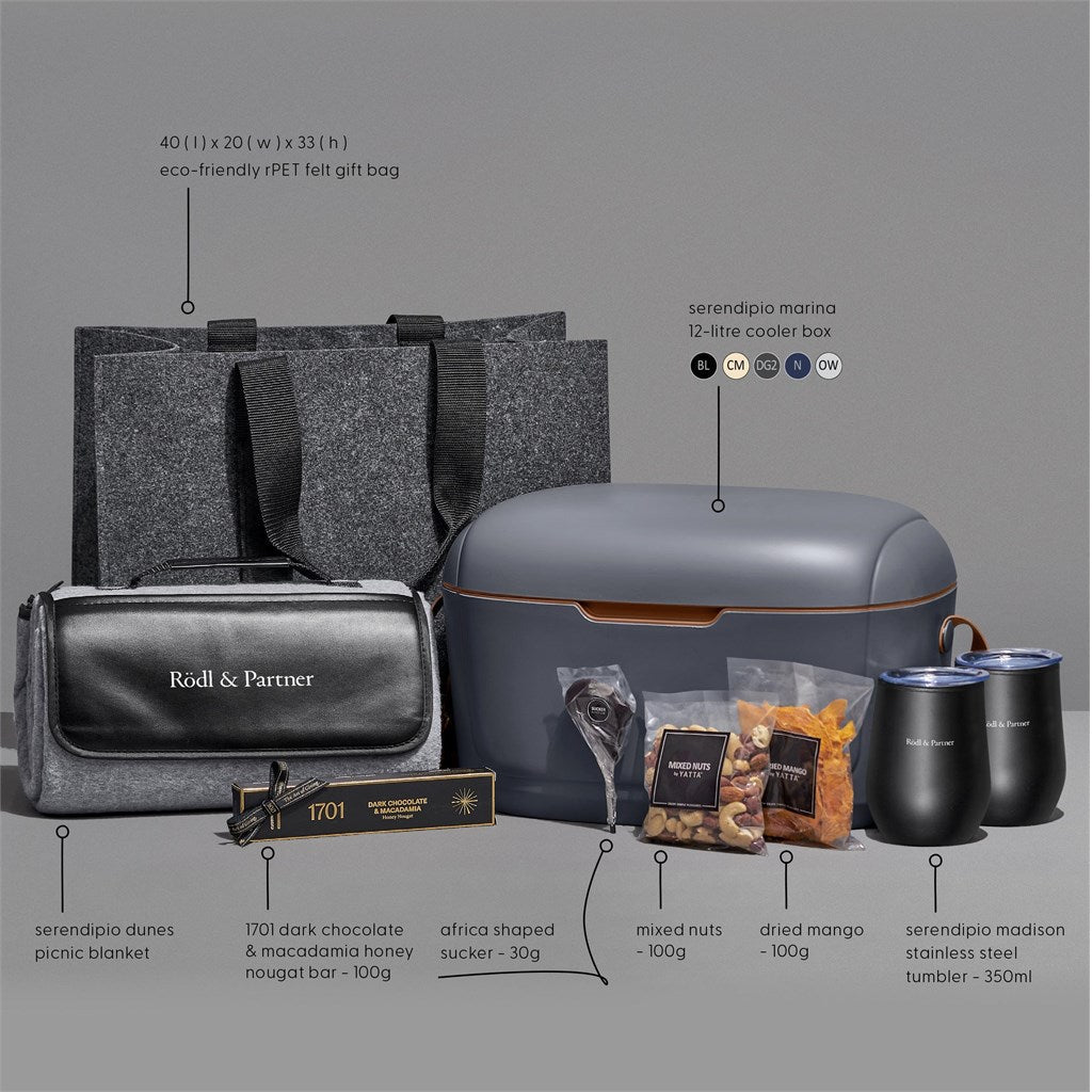 Yatta Lavish Leisure Hamper for Stylish Outdoor Adventures - Brand your company Logo! Get a quote - Promo Lingo