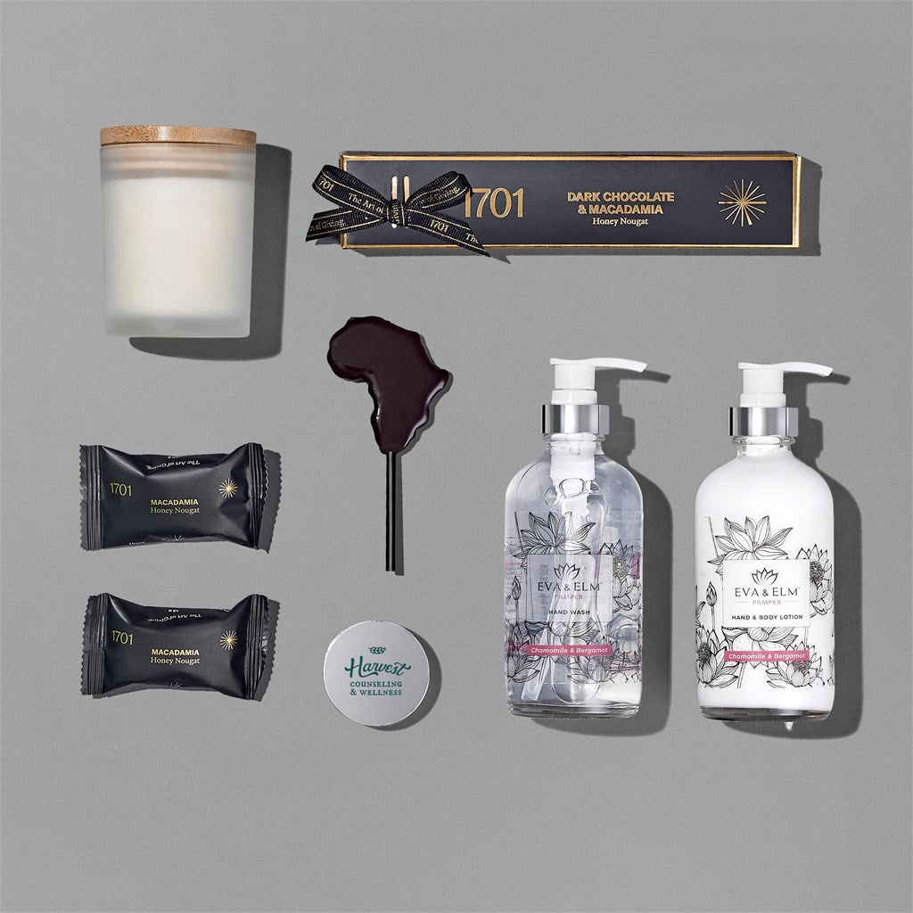 Yatta Pamper Pop Hamper - Luxurious Gift for Her - Brand your company Logo! Get a quote - Promo Lingo