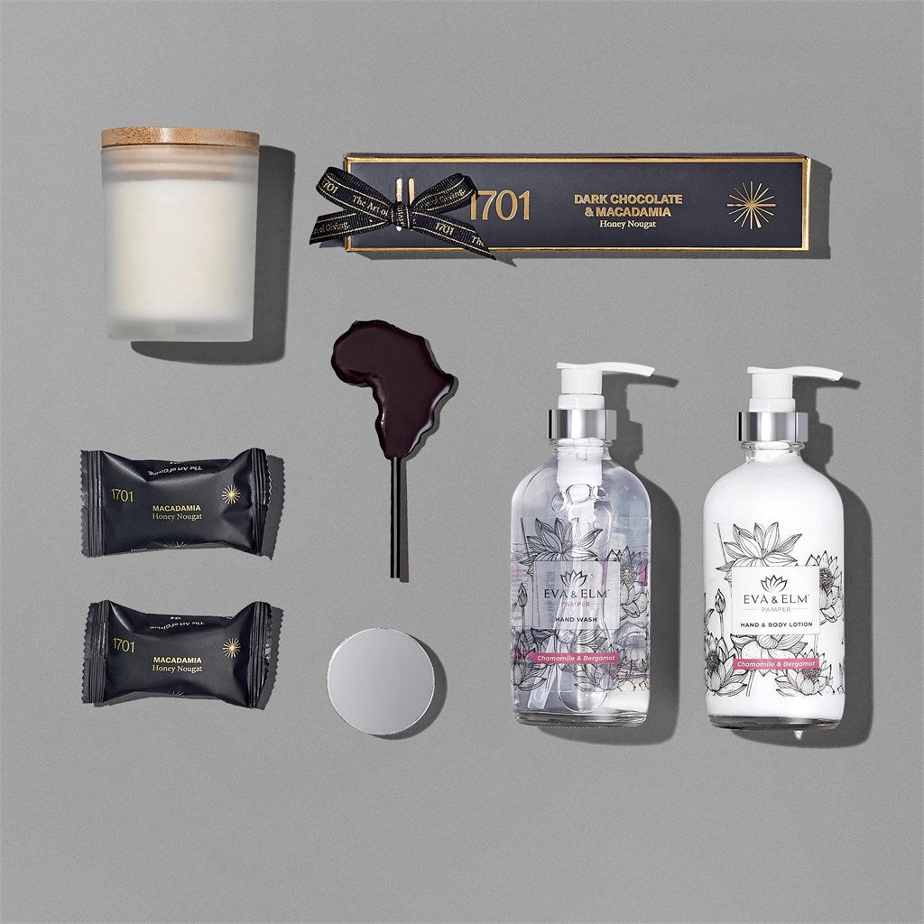Yatta Pamper Pop Hamper - Luxurious Gift for Her - Brand your company Logo! Get a quote - Promo Lingo