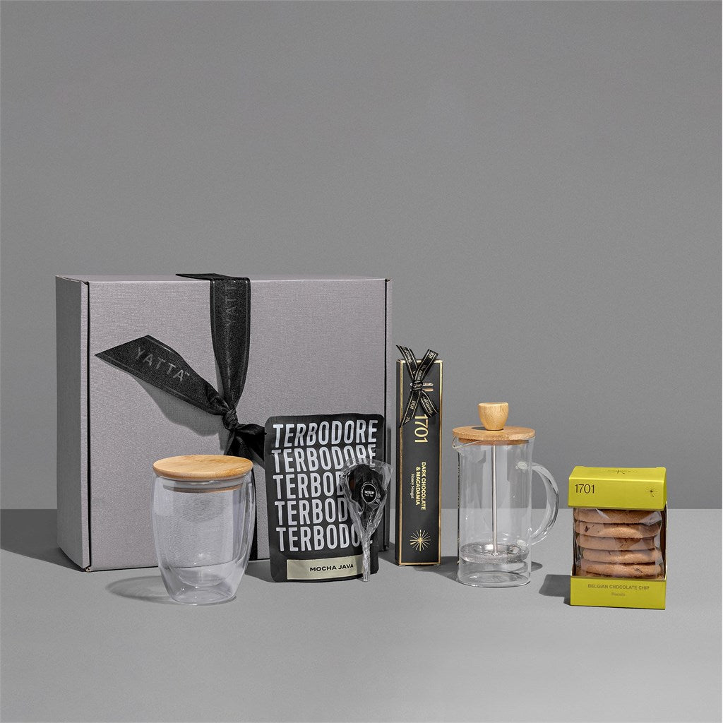 Yatta Premium Pleasures Hamper - Elegance in Every Sip - Brand your company Logo! Get a quote - Promo Lingo
