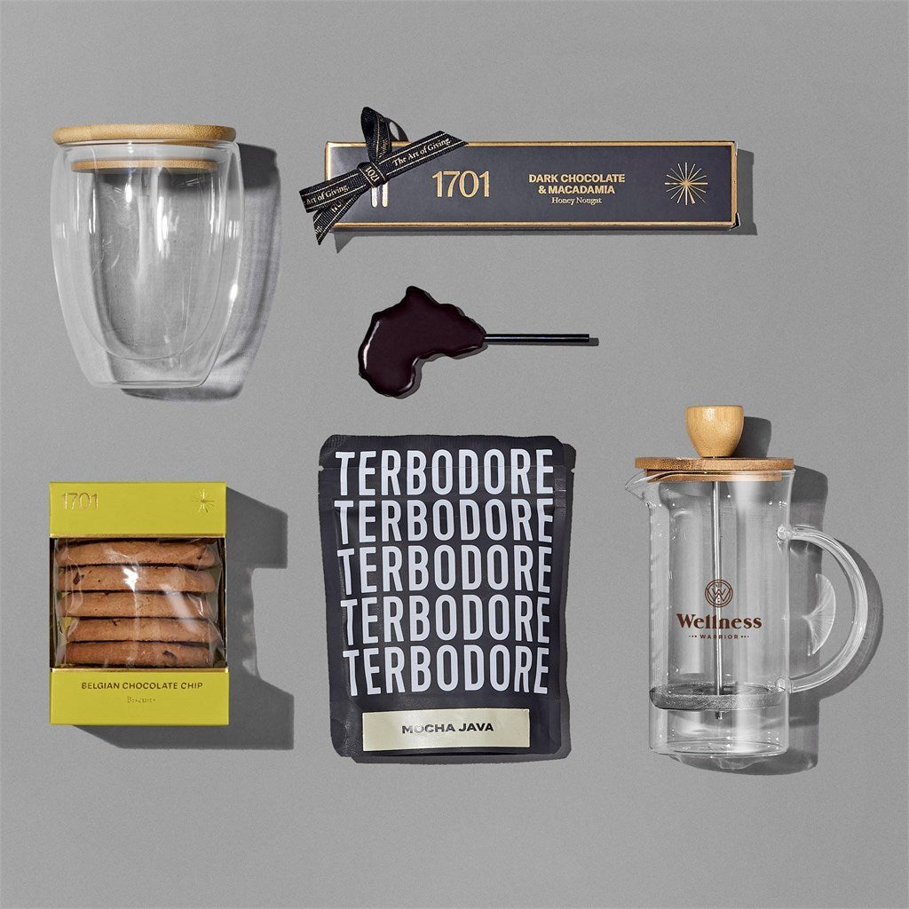 Yatta Premium Pleasures Hamper - Elegance in Every Sip - Brand your company Logo! Get a quote - Promo Lingo