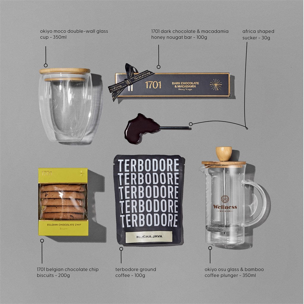 Yatta Premium Pleasures Hamper - Elegance in Every Sip - Brand your company Logo! Get a quote - Promo Lingo