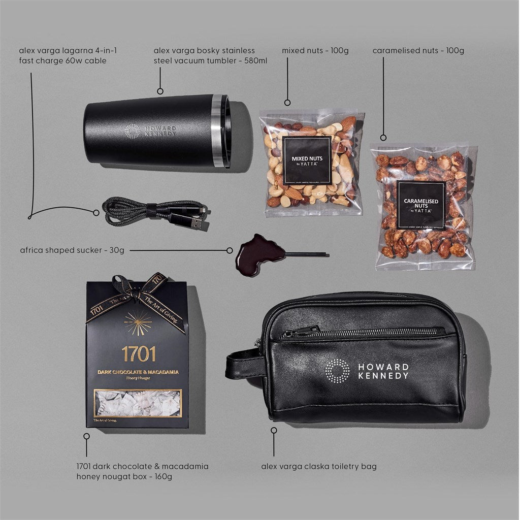 Yatta Sovereign Spoils Hamper for the Modern Gentleman - Brand your company Logo! Get a quote - Promo Lingo