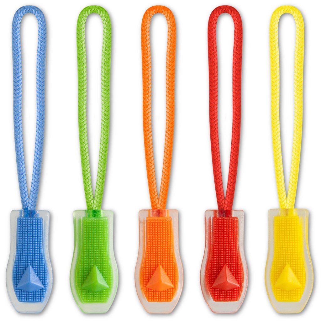 Zip Pullers - Set of 3 - Brand your company Logo! Get a quote - Promo Lingo