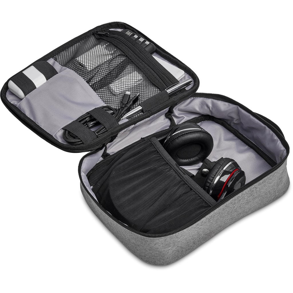 Zurich Tech Accessory Bag - Brand your company Logo! Get a quote - Promo Lingo